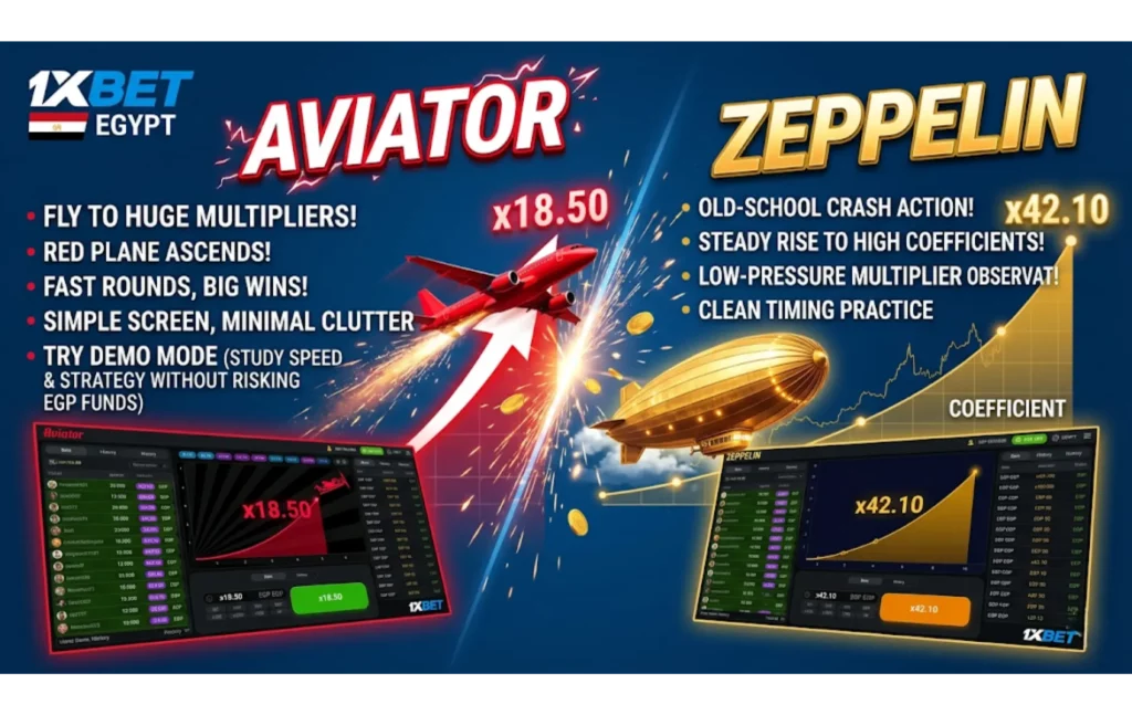 Top Crash Games on 1xBet – Aviator, Zeppelin, JetX and Others