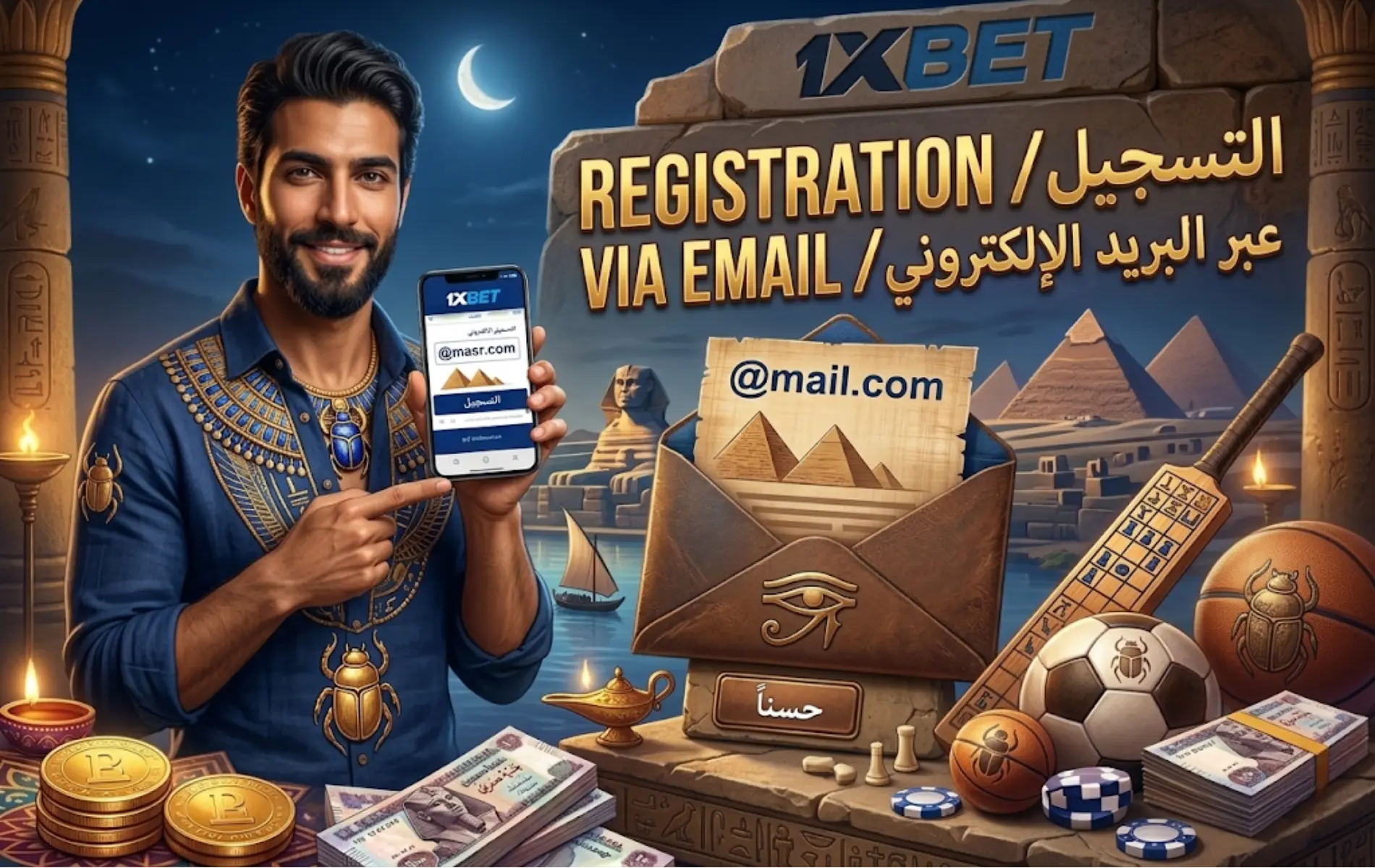 Registration by email